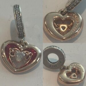 Pandora “All For Love” Charm